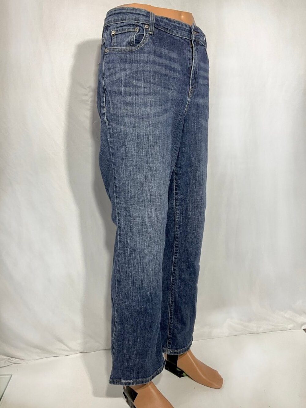 Levis 580 Bootcut Sz 18 Womens Denim Jeans